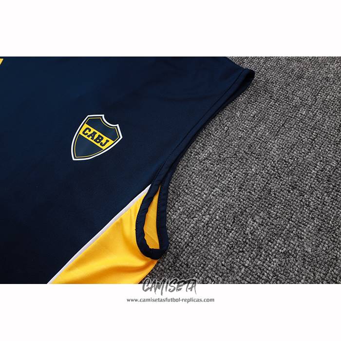 Camiseta de Entrenamiento Boca Juniors 2025-2026 Sin Mangas Azul